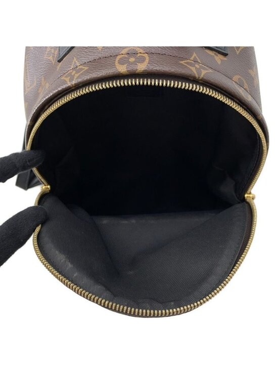 Louis Vuitton Backpack Monogram Palm Spring PM Noir Black main image 5